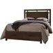 Lodge and Loft Dark Oak King Floating Storage Panel Bed