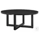 Menorca Black Outdoor Round Coffee Table