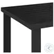 Alegria Black Outdoor 59" Rectangular Counter Height Dining Table