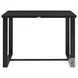 Alegria Black Outdoor 59" Rectangular Counter Height Dining Table