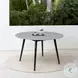 Kylie Dark Eucalyptus Outdoor 47" Round Dining Table