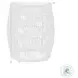 Opus Gray Indoor and Outdoor Garden Stool Round End Table