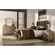 Lodge and Loft Blond Oak Square Dresser Mirror