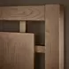 Lodge and Loft Blond Oak Queen Floating Panel Bed