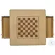 Karina Light Cerused Oak Game Table