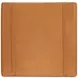 Saddle Back Orange Rectangular Ottoman