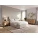 Dawson Light Gray California King Upholstered Platform Bed