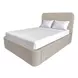 Dawson Light Gray California King Upholstered Platform Bed