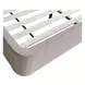 Dawson Light Gray California King Upholstered Platform Bed