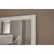 Lodge and Loft Soft White Square Dresser Mirror