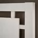 Lodge and Loft Soft White King Floating Panel Bed
