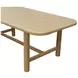 Hudson Light Oak 84" Rectangular Dining Table