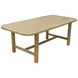 Hudson Light Oak Rectangular Dining Room Set