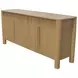 Hudson Light Oak 2 Doors Sideboard