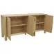 Hudson Light Oak 2 Doors Sideboard