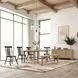 Hudson Light Oak Rectangular Dining Room Set