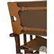 Felix Camel Leather And Olive Canvas Camp Chair