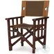 Felix Camel Leather And Olive Canvas Camp Chair