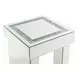 Noralie Silver Square End Table