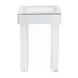 Noralie Silver Square End Table