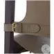 Milo Olive Leather Camp Chair