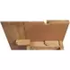 Martha Brown Rectangular Flip Top Console Table