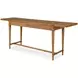 Martha Brown Rectangular Flip Top Console Table