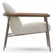 Altura Oatmeal Performance Fabric Upholstered Lounge Chair