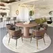Brew Brown And Walnut Dining Chair Set Of 2