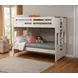 Beach Comber Weathered White and Sand Twin Bunk Bed