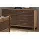 Nordhaven Clear Maple Poster Bedroom Set