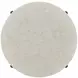 Maeve Cream and Gray Round Side Table
