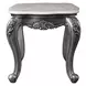 Ariadne Gray and Platinum Marble Top Occassional Table Set