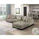 Traverse Taupe Ottoman
