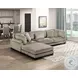 Traverse Taupe Ottoman