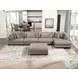 Traverse Taupe Ottoman