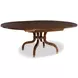 Sparrow Brown 72" Extendable Oval Dining Table