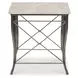 Belvedere Beige and Gray Rectangular Occasional Table Set
