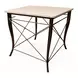 Belvedere Beige and Gray Rectangular Occasional Table Set