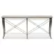Belvedere Beige and Gray Rectangular Occasional Table Set