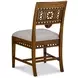 Dahlia Gray Upholstered Side Chair