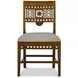 Dahlia Gray Upholstered Side Chair