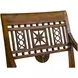 Dahlia Gray Upholstered Arm Chair