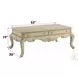 Ragenardus Antique White Rectangular Occassional Table Set
