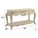 Ragenardus Antique White Rectangular Occassional Table Set