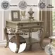 Ragenardus Vintage Oak Rectangular End Table