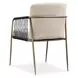 Remix Woven Oatmeal Upholstered Dining Chair