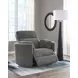 Moonrae Lead Swivel Glider Rocker Power Recliner with USB Charging and Pillows