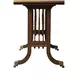 Marlon Brown Rectangular Side Table