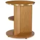 Hunter Brown Round Side Table